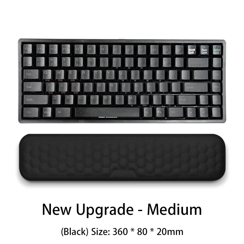 Ergonomic Gamer Wrist Rest Set - Comfort & Style