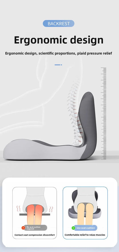Ergonomic Memory Foam Seat Cushion for Office and Home - Aruen Store