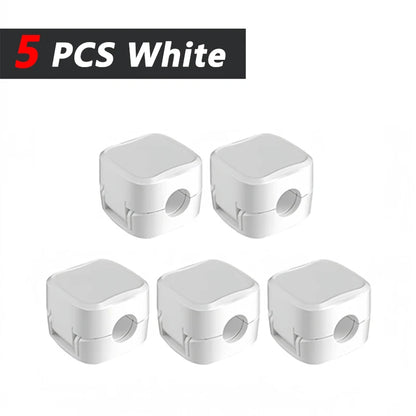 Magnetic Cable Organizer Clips – Adjustable Desk Cord Holder - Aruen Store