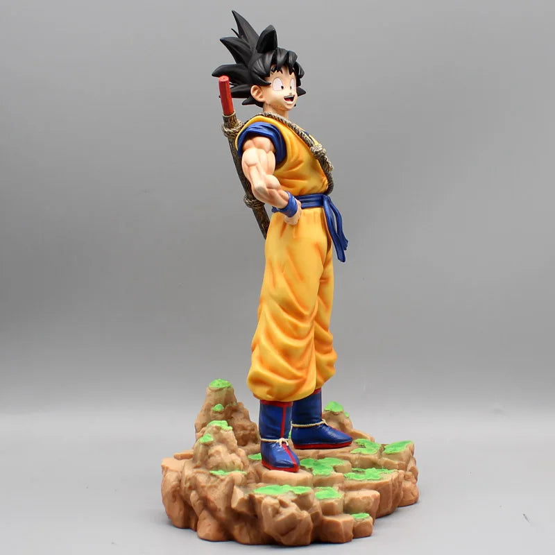 Dragon Ball Dream Super Saiyan Son Goku Somersault Nuvem Coleção Figura de ação Estátua Anime Modelo Ornamentos Brinquedo Presente
