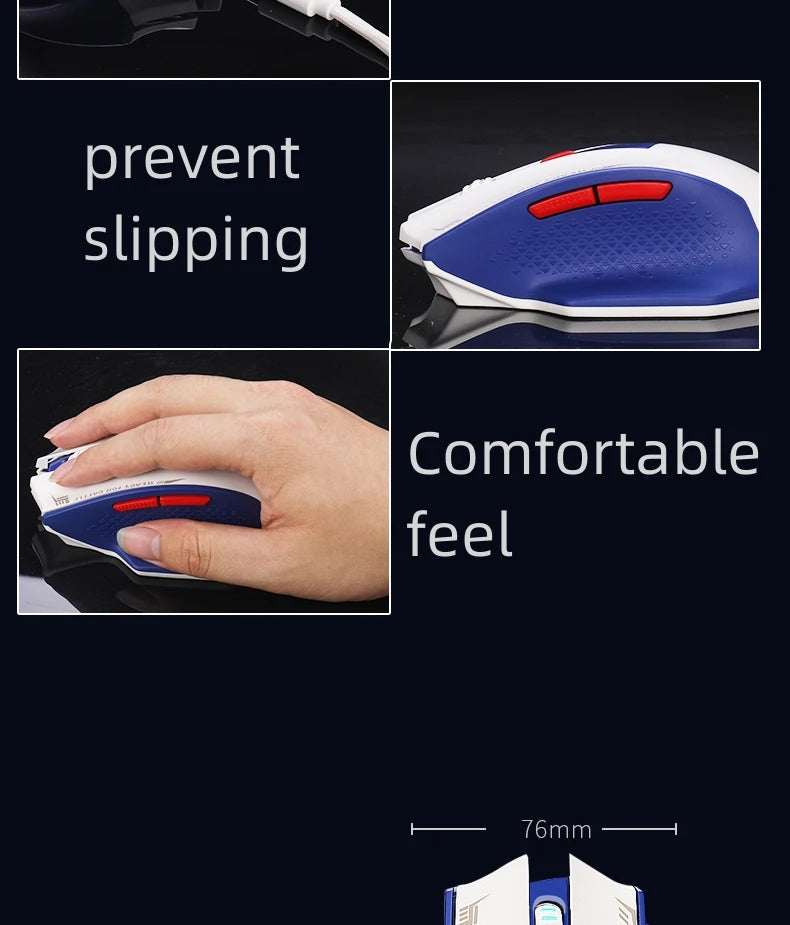 Redragon G62 Wireless Gaming Mouse – 2.4G + Bluetooth, 26,000 DPI Sensor, 6 Programmable Buttons, Ultra-Lightweight - Aruen Store