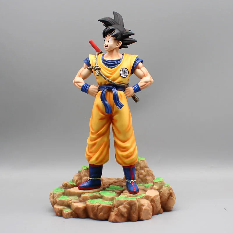 Dragon Ball Dream Super Saiyan Son Goku Somersault Nuvem Coleção Figura de ação Estátua Anime Modelo Ornamentos Brinquedo Presente