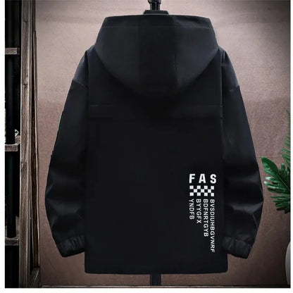 Hooded Streetwear Jacket | Urban Japanese Style Fall/Winter