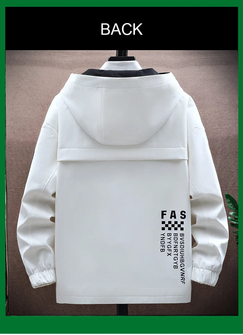 Hooded Streetwear Jacket | Urban Japanese Style Fall/Winter