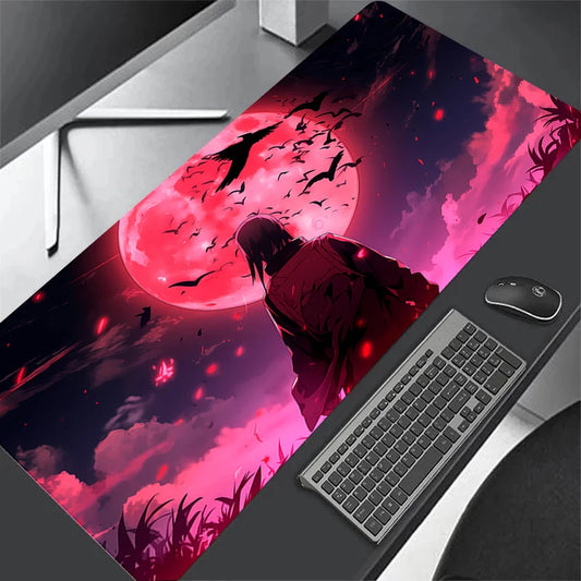 XXL Gaming Mouse Pad | Red & Black Anime Aesthetic