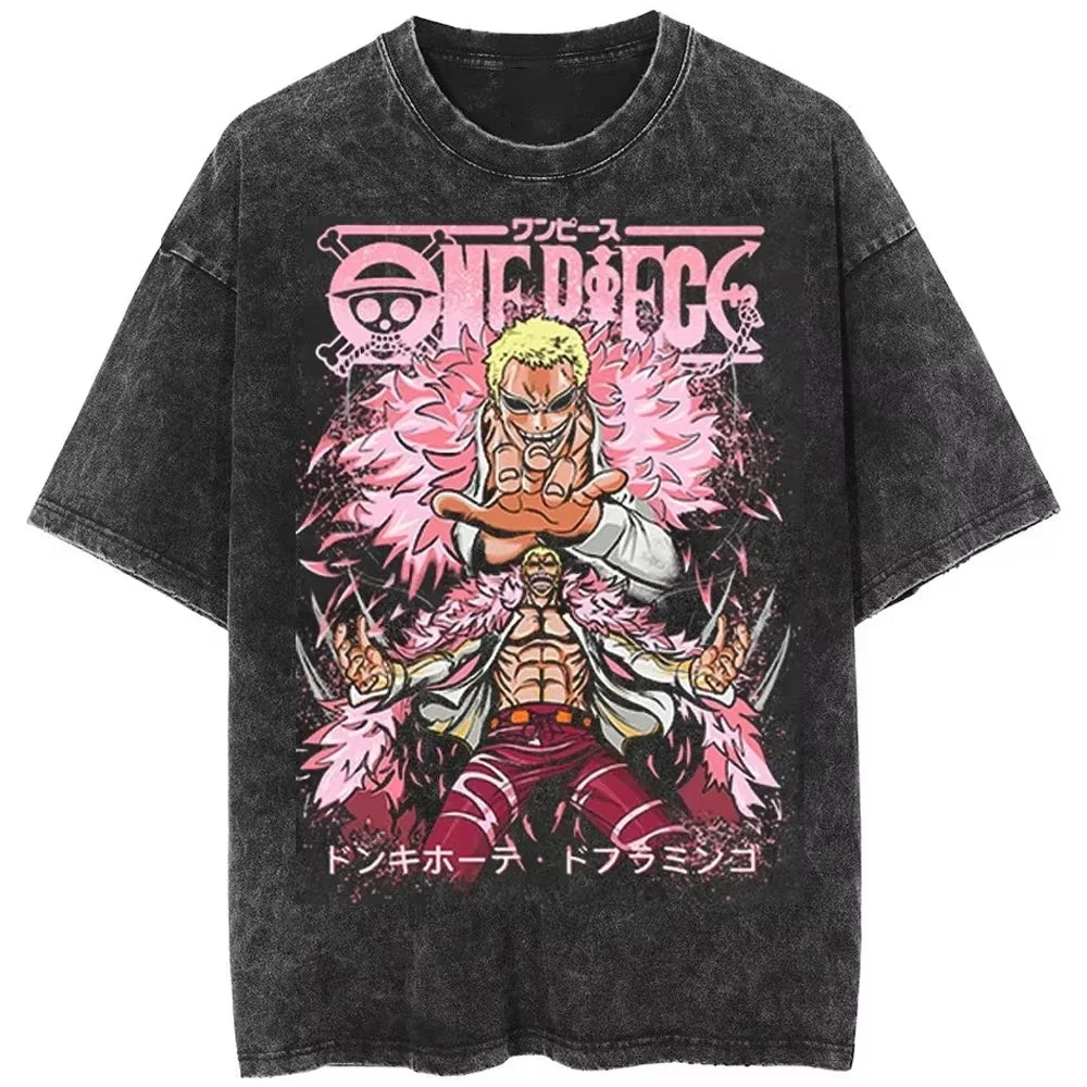 Washed Adventure Crew Oversized Tee - Bounty Poster Streetwear