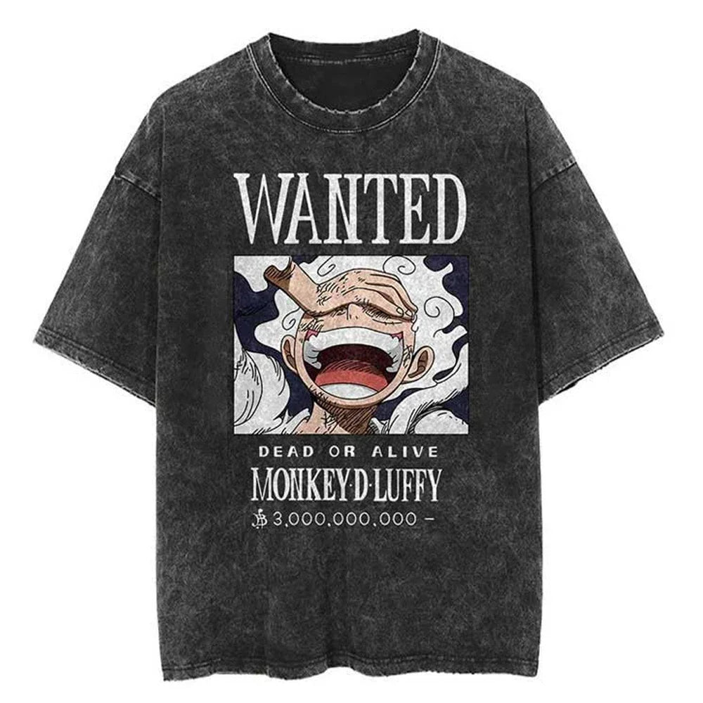 Washed Adventure Crew Oversized Tee - Bounty Poster Streetwear