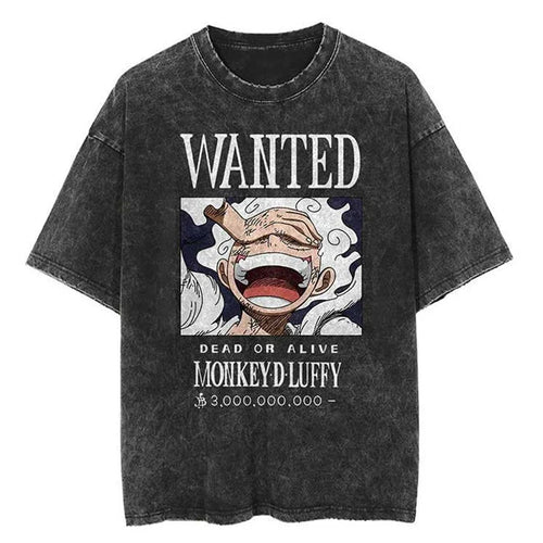 Washed Adventure Crew Oversized Tee - Bounty Poster Streetwear