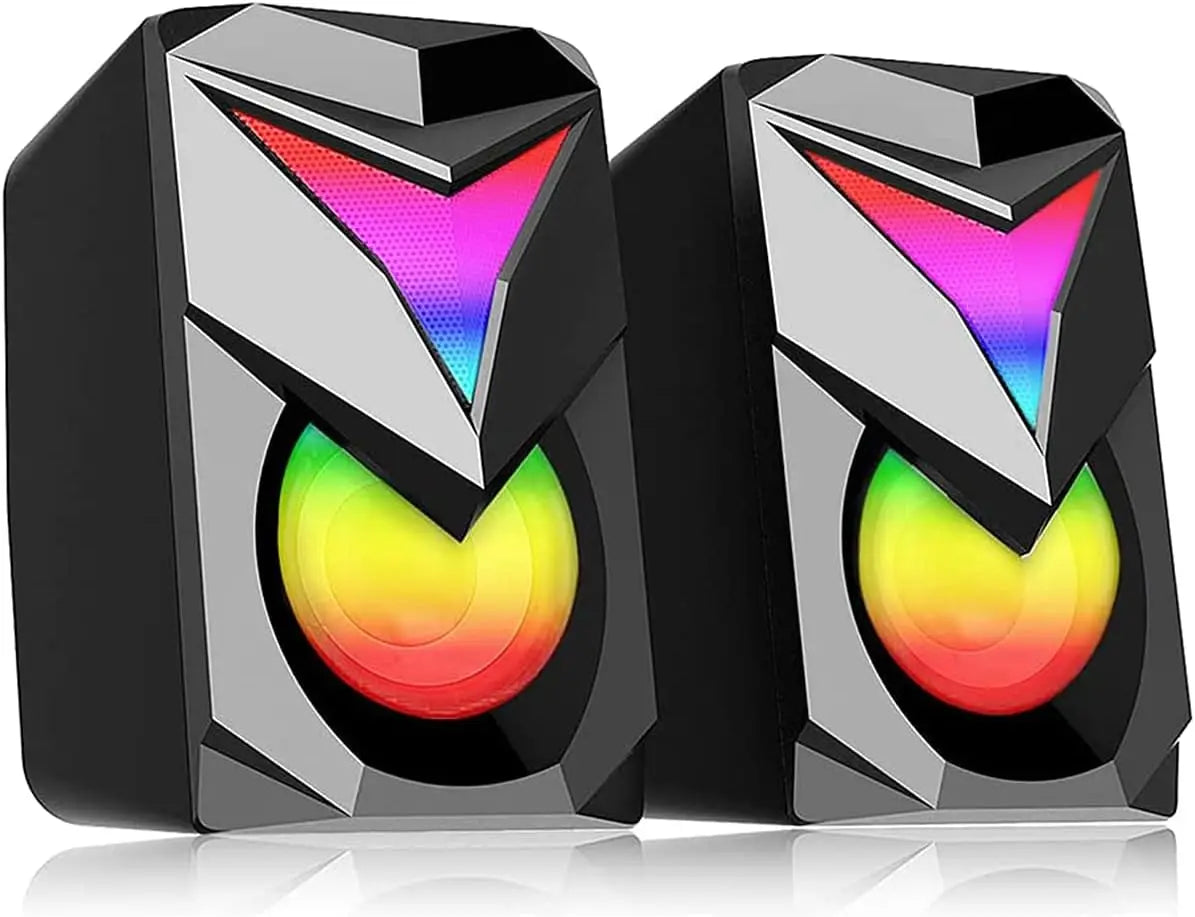RGB 2.1 Gaming Speaker System | Toccata Subwoofer Sound - Aruen Store