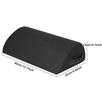 Ergonomic Memory Foam Foot Rest for Desk and Gaming Setup - Aruen Store