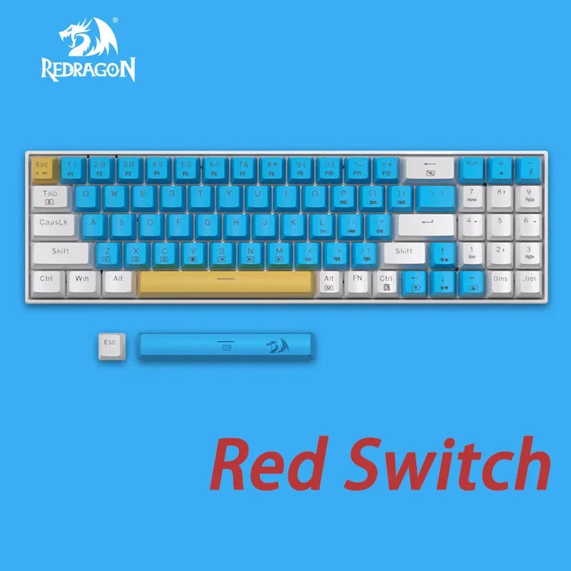 Wireless Mechanical Keyboard 78 Keys – RGB Hot-Swap – Low-Profile Compact Gaming Keyboard - Aruen Store