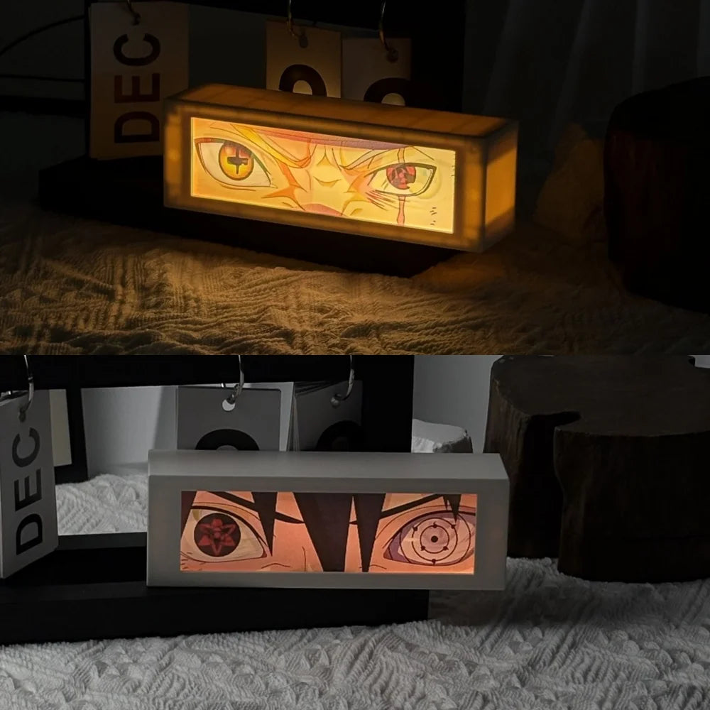 3D Anime LED Lightbox - Gamer & Otaku Room Decor