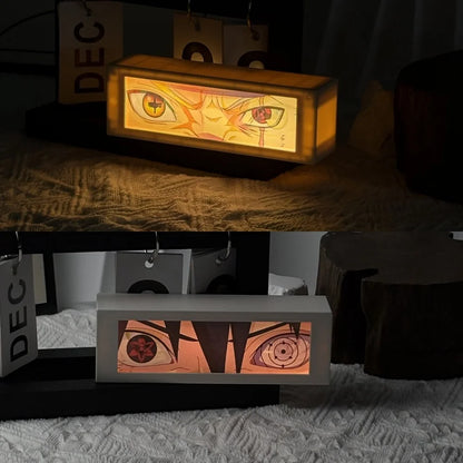 3D Anime LED Lightbox - Gamer & Otaku Room Decor