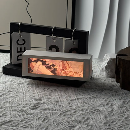 3d anime movimento luz da noite anime caixa de lâmpada laser luz led para o quarto decoração manga presente aniversário candeeiros mesa lightbox