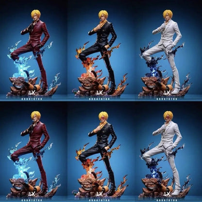 2026 coleção de figuras de anime de uma peça Luffy Zoro Sanji Nami Ace edição limitada modelo de resina estátua brinquedos colecionáveis presentes para