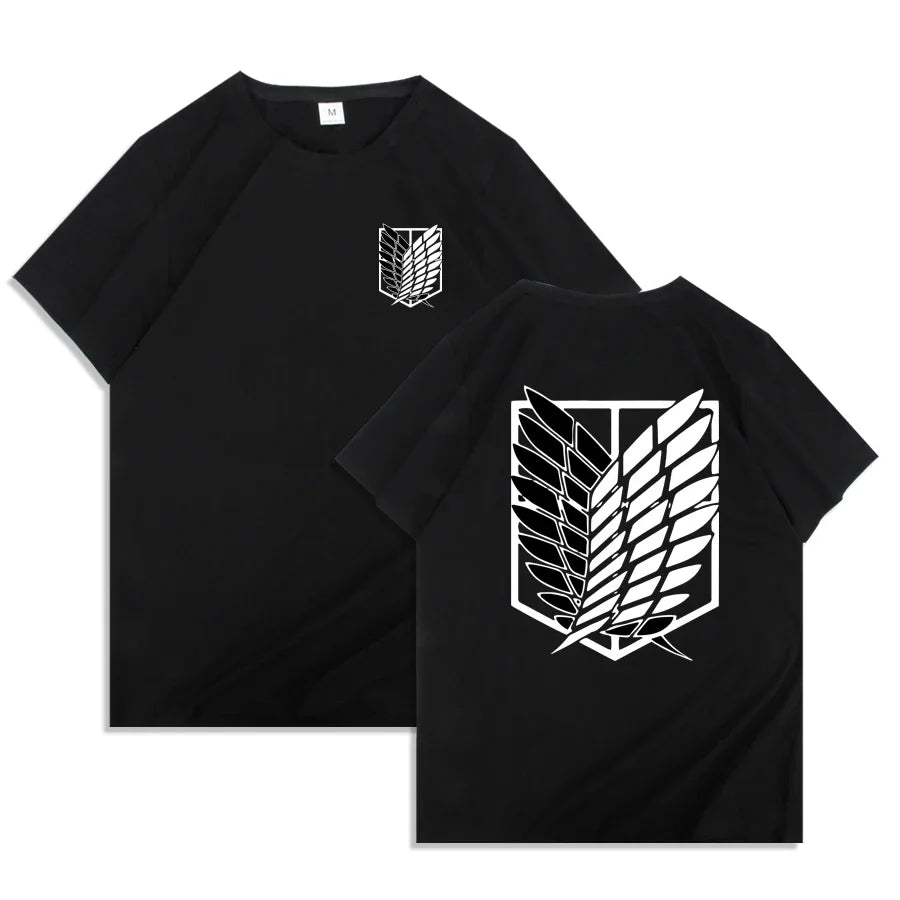 "Wings of Freedom" Minimalist Oversized T-shirt - Survey Corps Essential