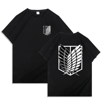 "Wings of Freedom" Minimalist Oversized T-shirt - Survey Corps Essential