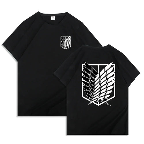 "Wings of Freedom" Minimalist Oversized T-shirt - Survey Corps Essential