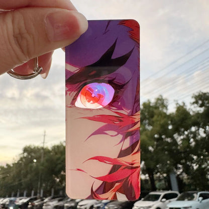 Glowing Eyes Anime Keychain – Inspired Gamer Style