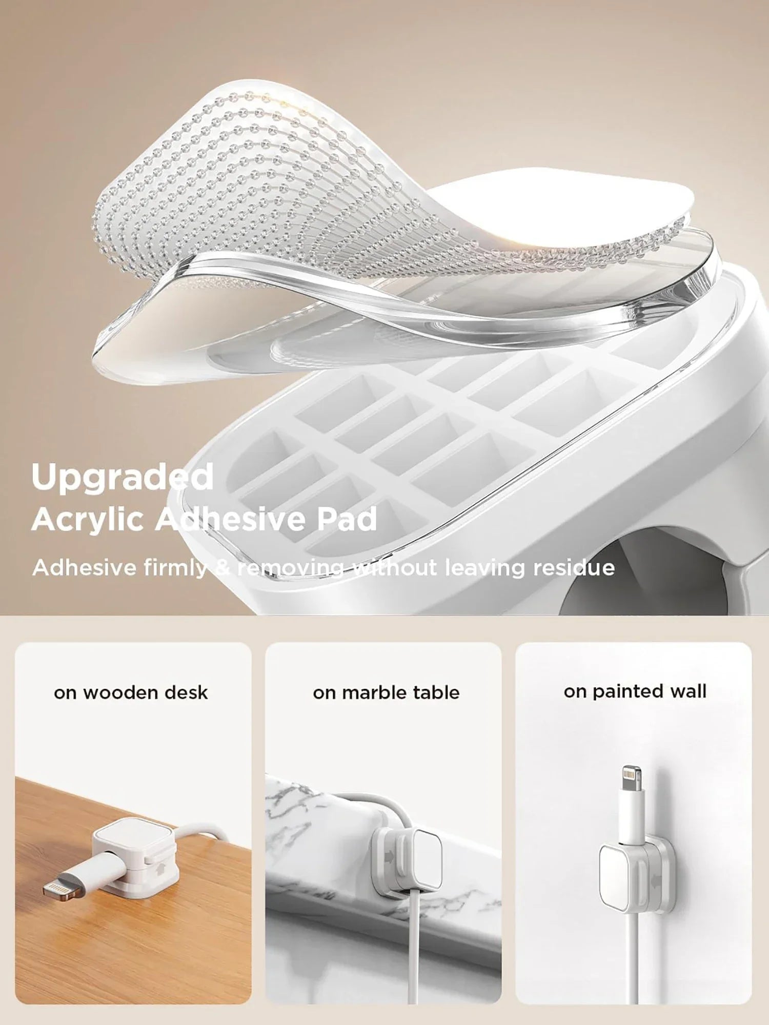 Magnetic Cable Organizer Clips – Adjustable Desk Cord Holder - Aruen Store