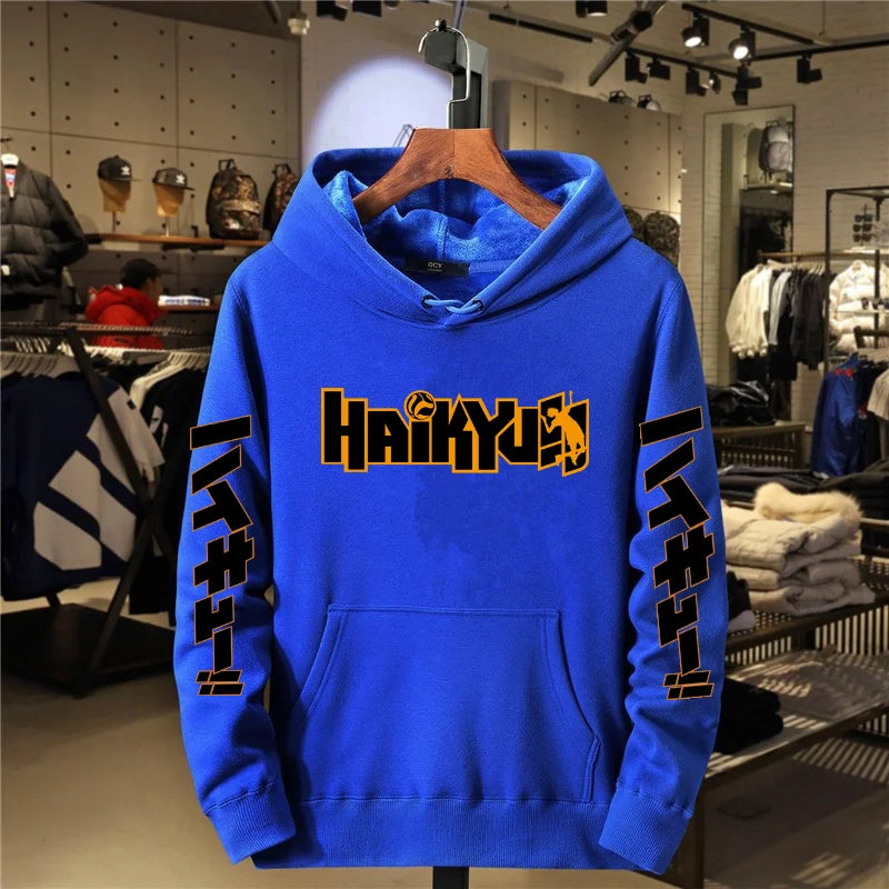 Japanese Court Spirit Hoodie — Anime-Inspired Sportswear • Unisex Streetwear