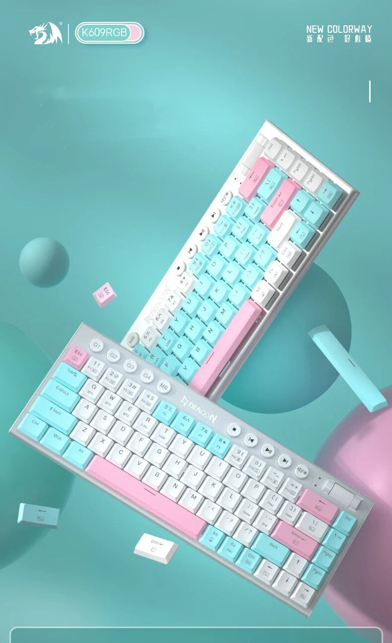 60% Wireless RGB Mechanical Keyboard | Tri-Mode Low Profile Gamer