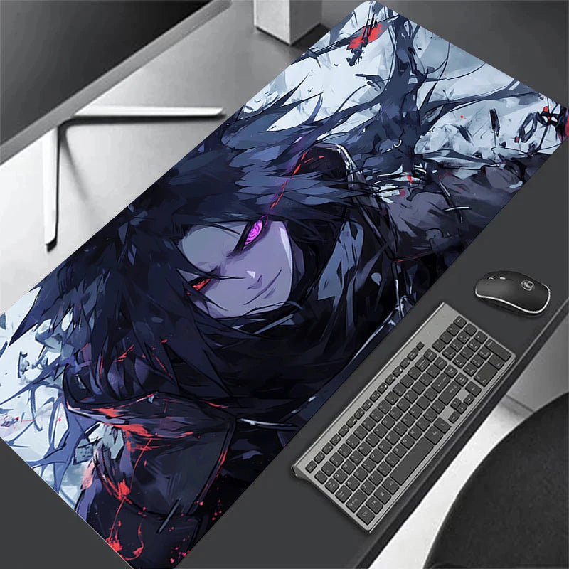 XXL Gaming Mouse Pad | Red & Black Anime Aesthetic