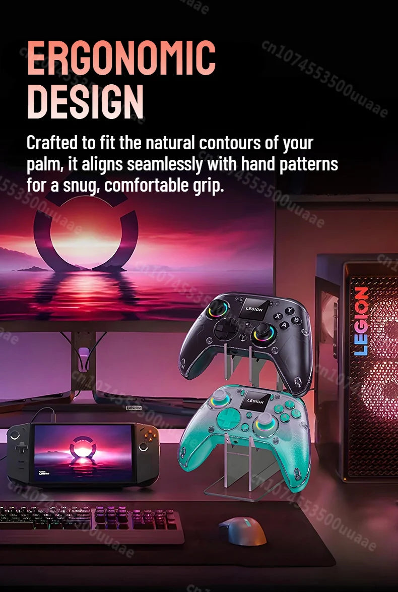 Wireless Gaming Controller with Smart Screen – Multi-Platform Gamepad for PC, Console & Mobile