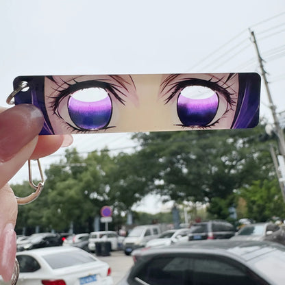 Glowing Eyes Anime Keychain – Inspired Gamer Style