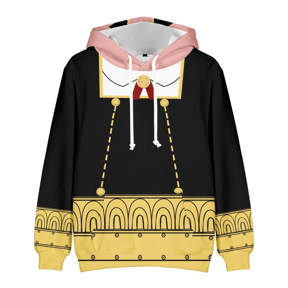 Secret Agent Academy Tracksuit Set (Hoodie + Pants) - Anime Edition