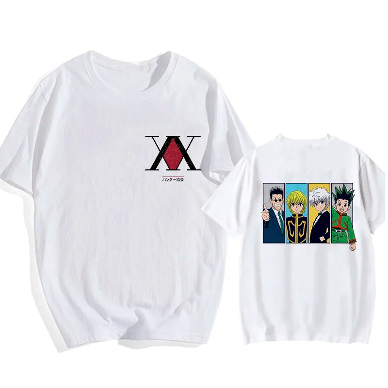 Hunter Test Oversized T-Shirt - Manga Panel Style Adventure Guild Tee