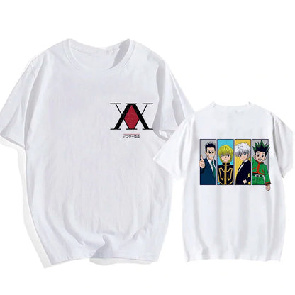 Hunter Test Oversized T-Shirt - Manga Panel Style Adventure Guild Tee