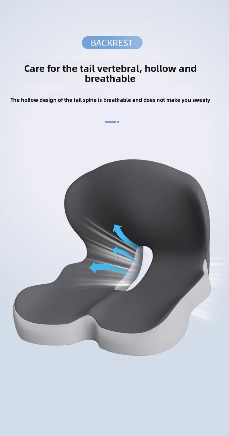 Ergonomic Memory Foam Seat Cushion for Office and Home - Aruen Store