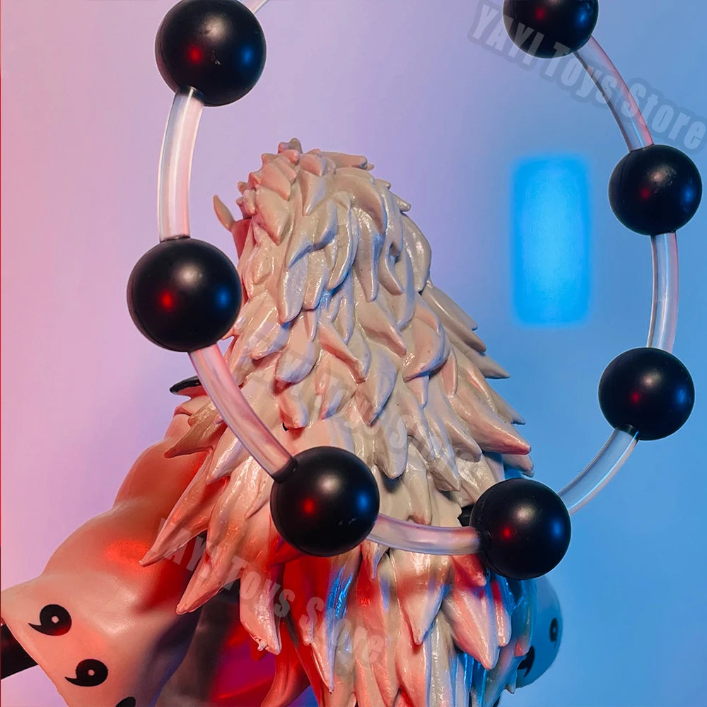 Naruto shippuden gk anime figura seis caminhos modelo uchiha madara figura de ação 28cm estátua pvc colecionável crianças brinquedos presentes